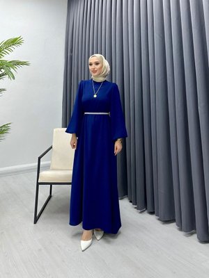 İnci Kemerli Elbise