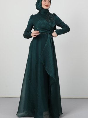 Eliza Abiye Elbise Zümrüt