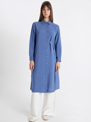 Regular Fit Uzun Kollu Gömlek Tunik D1432ax24hs