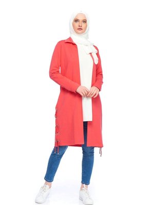 Tesetturlu Açık Ceket