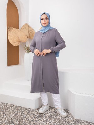 Tessettür Giyim Araboy Sade Aerobin Günlük Kap & Ferace