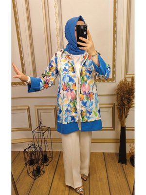 Keten Kapüşonlu Giy Çık Kap Keten Kapüşonlu Giy Çık Kap