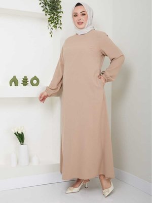 Uzun Tesettür Elbise