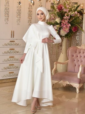 Defne Beyaz Nikah Abiye Elbise Defne Beyaz Nikah Abiye Elbise