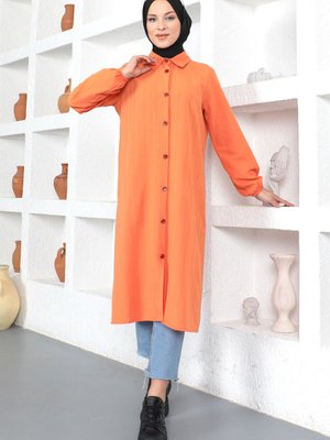 Uzun Boy Tunik Turuncu