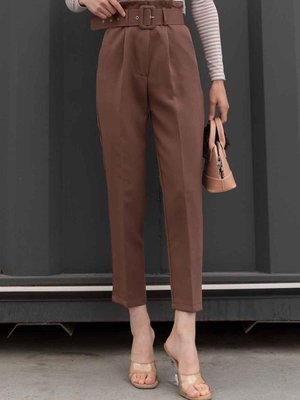 Kemerli Havuç Pantolon