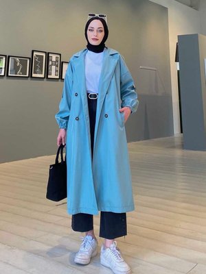 Omuz Apoletli Trençkot