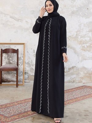 Lara Büyük Beden Abiye Siyah Lara Büyük Beden Abiye Siyah