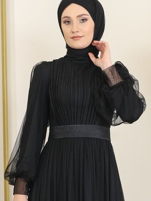 Sükse Abiye Elbise Siyah Design
