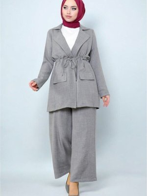 Ceketli Keten Takım