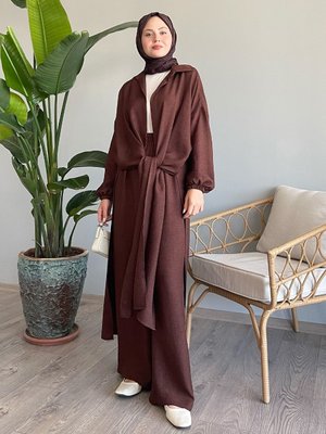 Vema Yırtmaçlı Salaş Acı Kahve İkili Takım