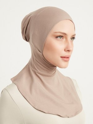 Vizon Büzgülü Boyunluklu Pamuk Penye Bone Vizon Büzgülü Boyunluklu Pamuk Penye Bone