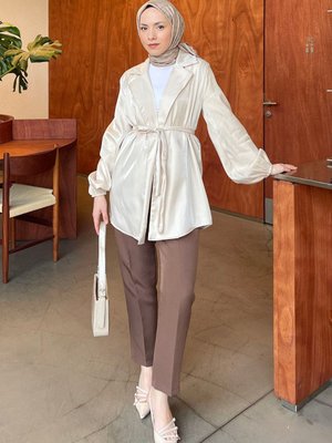 Parlak Geçişli Ceket