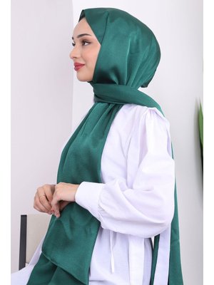 Zümrüt Yeşili Akel Aura Şal Zümrüt Yeşili Akel Aura Şal