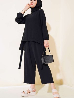 Siyah Şalvar Takım Siyah Şalvar Takım