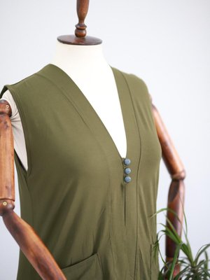 Anne Kısa Penye Yelek Anne Kısa Penye Yelek