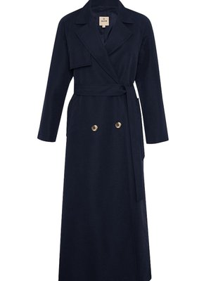 Kruvaze Kapama Uzun Trençkot Kruvaze Kapama Uzun Trençkot