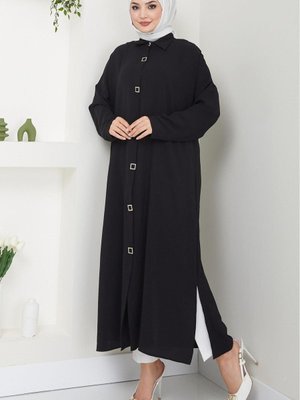 Çıt Çıtlı Ayrobin Kap Siyah Çıt Çıtlı Ayrobin Kap Siyah