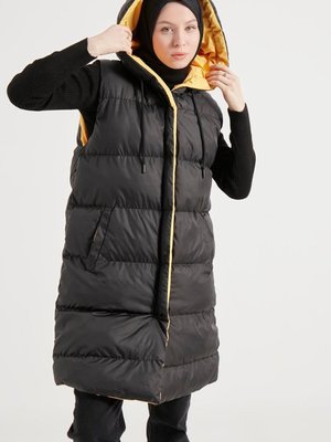 Siyah Sarı Çift Renkli Şişme Yelek Siyah Sarı Çift Renkli Şişme Yelek