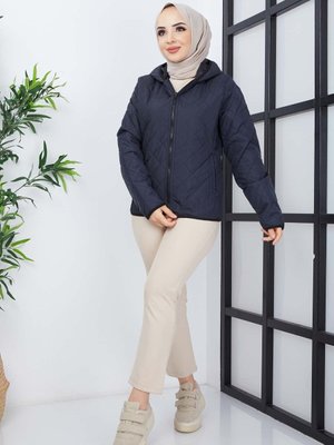 Lacivert Sandy Kapitoneli Mont Lacivert Sandy Kapitoneli Mont