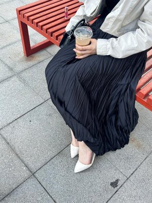 Raena Kırışık Etek