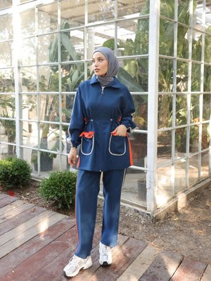 Eşofman Fermuarlı İkili Takımı