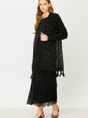 Ghisa Triko Detaylı Hırka Ghisa Triko Detaylı Hırka