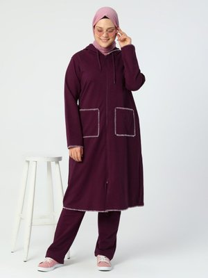 İkili Eşofman Takımı Mürdüm