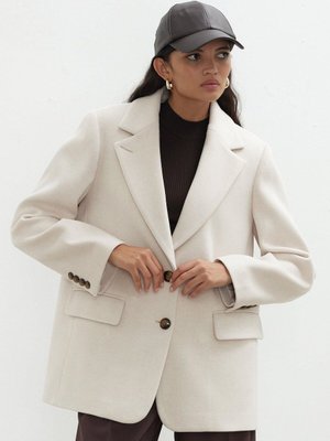 Nora Kaşe Blazer Ceket Bej Nora Kaşe Blazer Ceket Bej