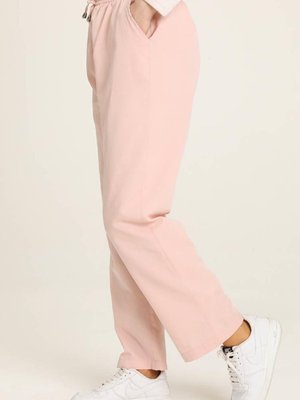 Açık Pudra Cepli Bol Paça Pantolon