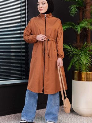 Düz Kapsonlu Yaka Taba Kap