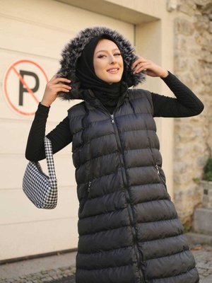 Uzun Şişme Yelek Uzun Şişme Yelek