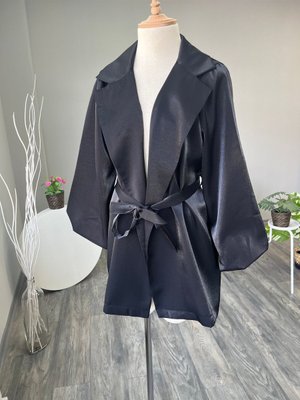 Balon Kol Saten Ceket