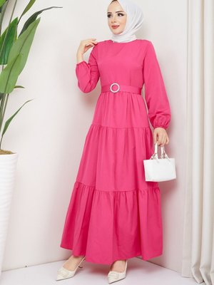 Fuşya Elvan Elbise Fuşya Elvan Elbise