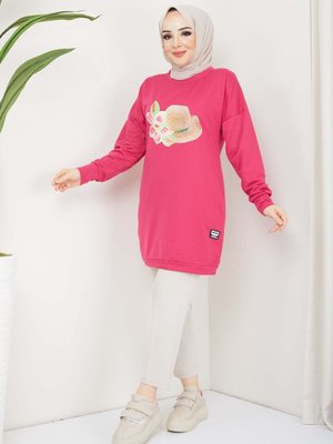 Fuşya Nergis Tünik