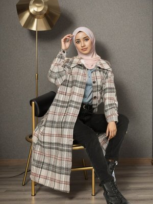 Bej Kiremit Oduncu Kalın Kaban Bej Kiremit Oduncu Kalın Kaban