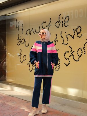 Eşofman Fermuarlı İkili Takımı