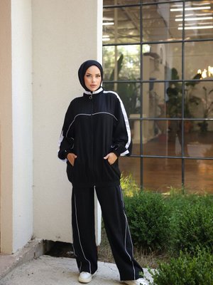 İkili Eşofman Takımı Siyah