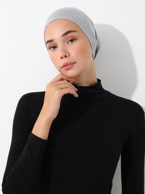 Taşlı Stone Pratik Boru Bone Acik Gri