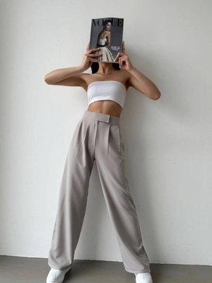 Taş Cırtlı Palazzo Pantolon