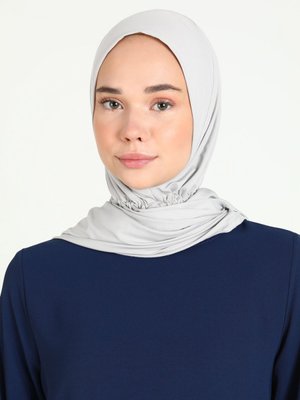 Hazır Türban Acik Gri