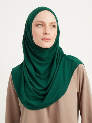 Zümrüt Pratik Pileli Hazır Türban Zümrüt Pratik Pileli Hazır Türban