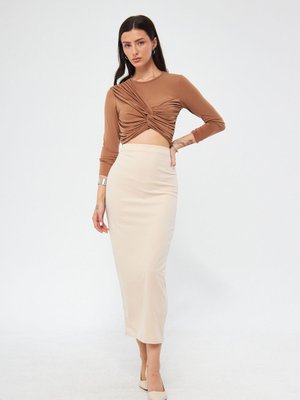 Kalem Etek, Şık Kalem İş Eteği, Hediye, Uzun Etek, Resmi Etek