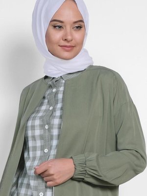 Haki (a.haki) Beli Büzgülü Giyçık