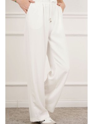 Beli Lastikli Bol Pantolon Beli Lastikli Bol Pantolon