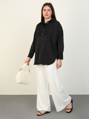 Büyük Beden Tunik Siyah