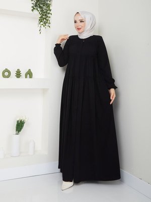 Üç Kat Model Ferace Siyah Üç Kat Model Ferace Siyah