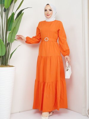 Oranj Elvan Elbise