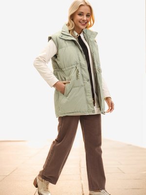 Haki Beli Büzgüllü Şişme Yelek Haki Beli Büzgüllü Şişme Yelek