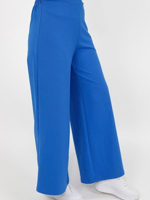 İndigo İp Kumaş Salaş Pantolon